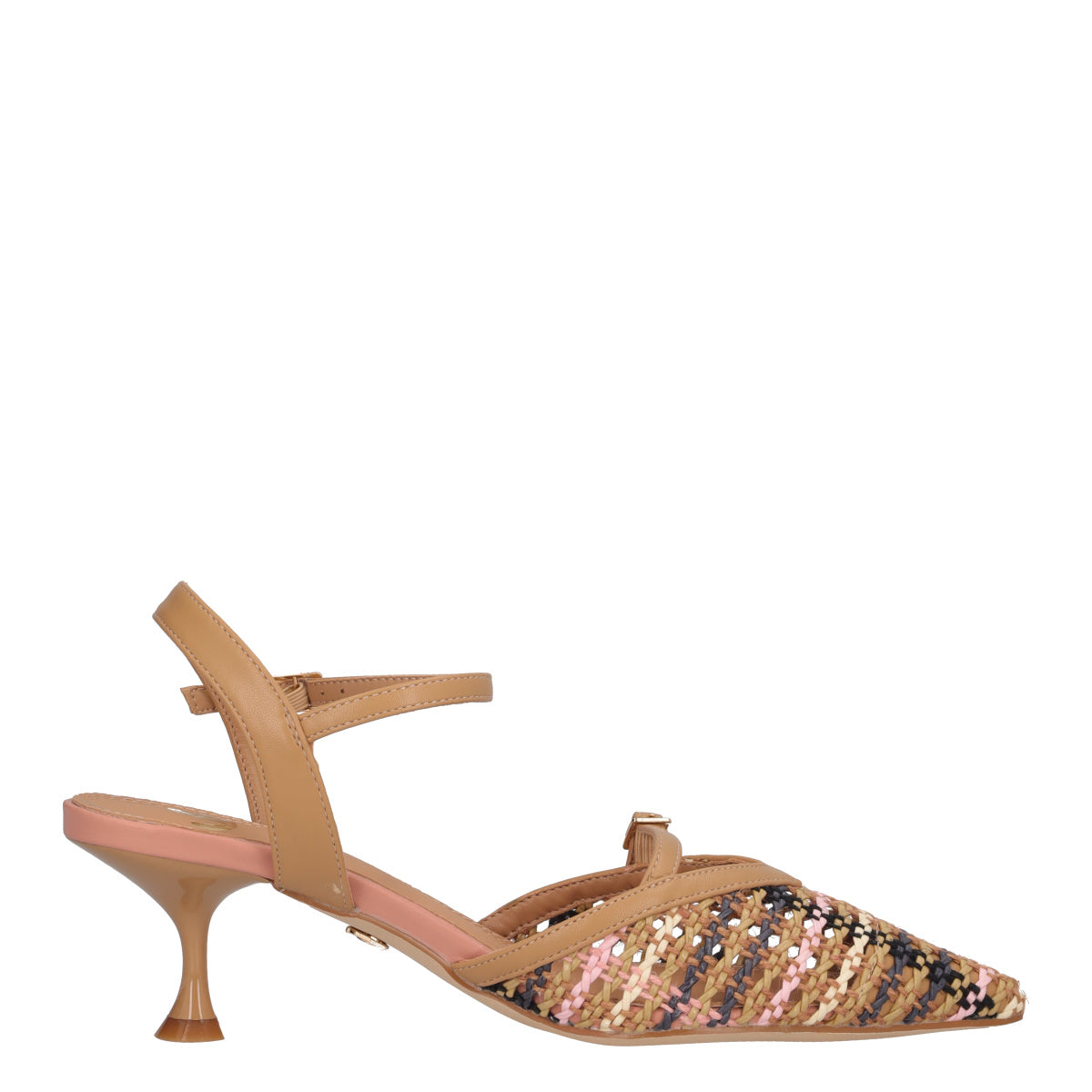 Slingback Donna Beige e Rosa