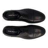 Stringate Uomo Nere in Pelle