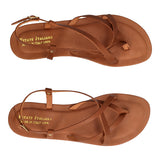 Sandali Infradito Donna Marrone