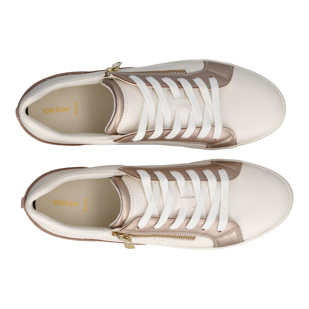 BLOMIEE Sneakers Donna Bianche e Bronzo