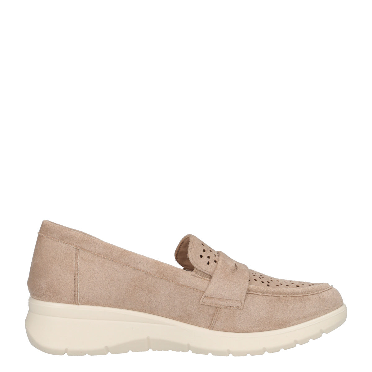 Mocassini Donna Taupe