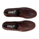 Mocassini Uomo Burgundy in Pelle