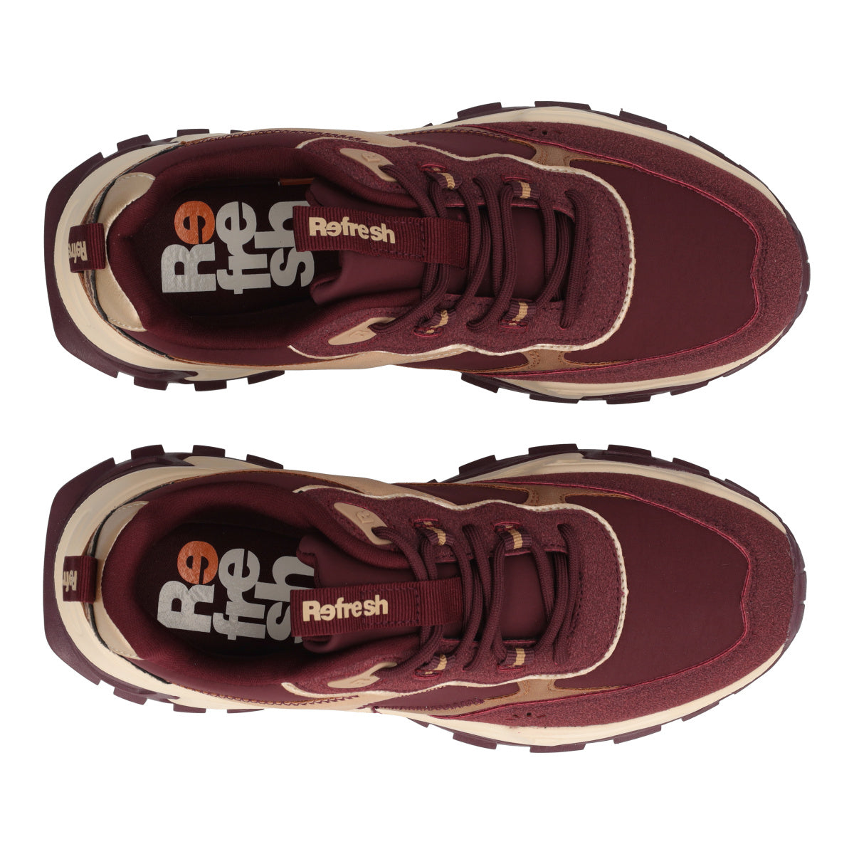 Sneakers Donna Burgundy