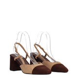 Slingback Donna Beige e Marroni