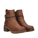 Stivaletti Donna Camel