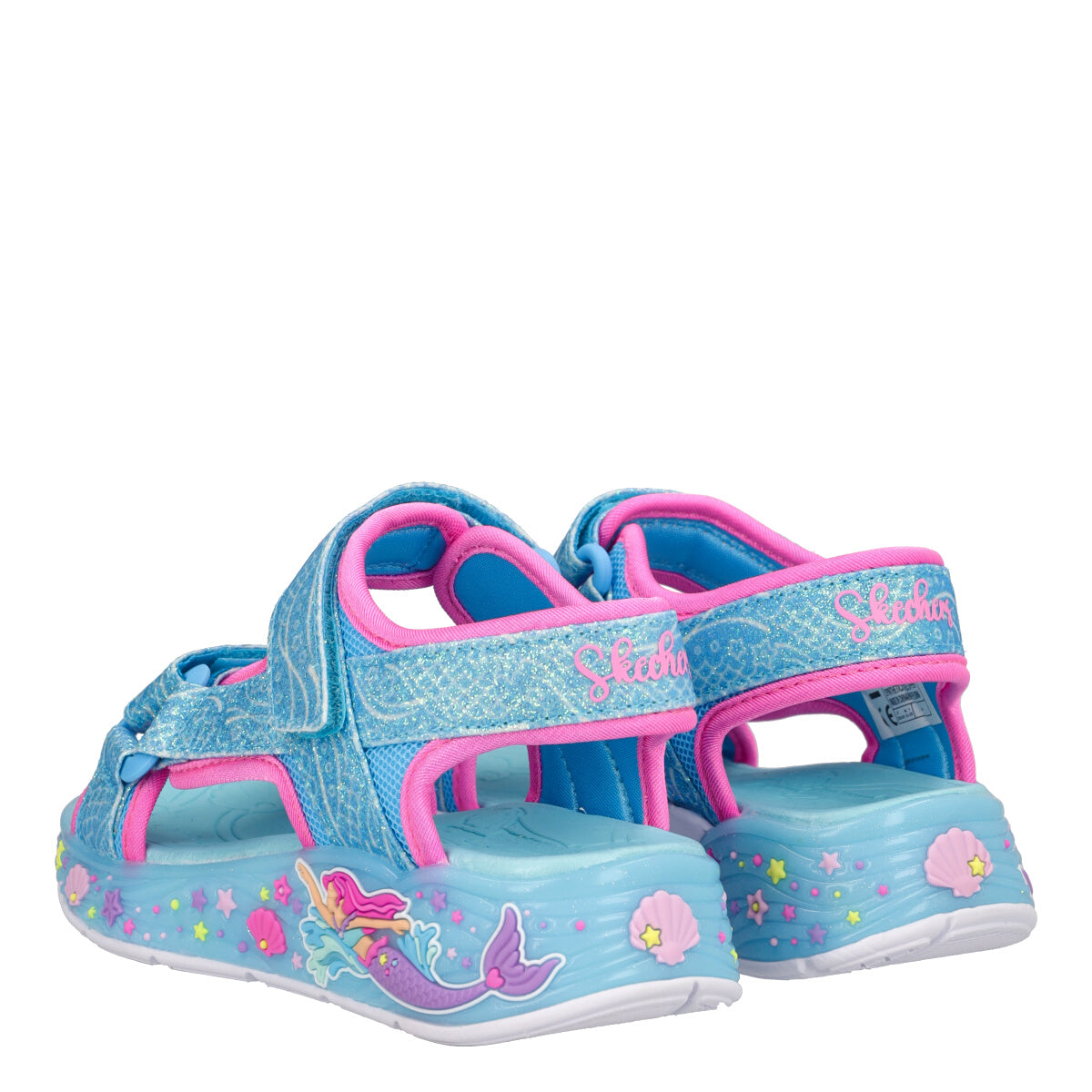 LIGHTS MERMAID DREAMS SAND Sandali Bambina Azzurri tema Sirene con Luci