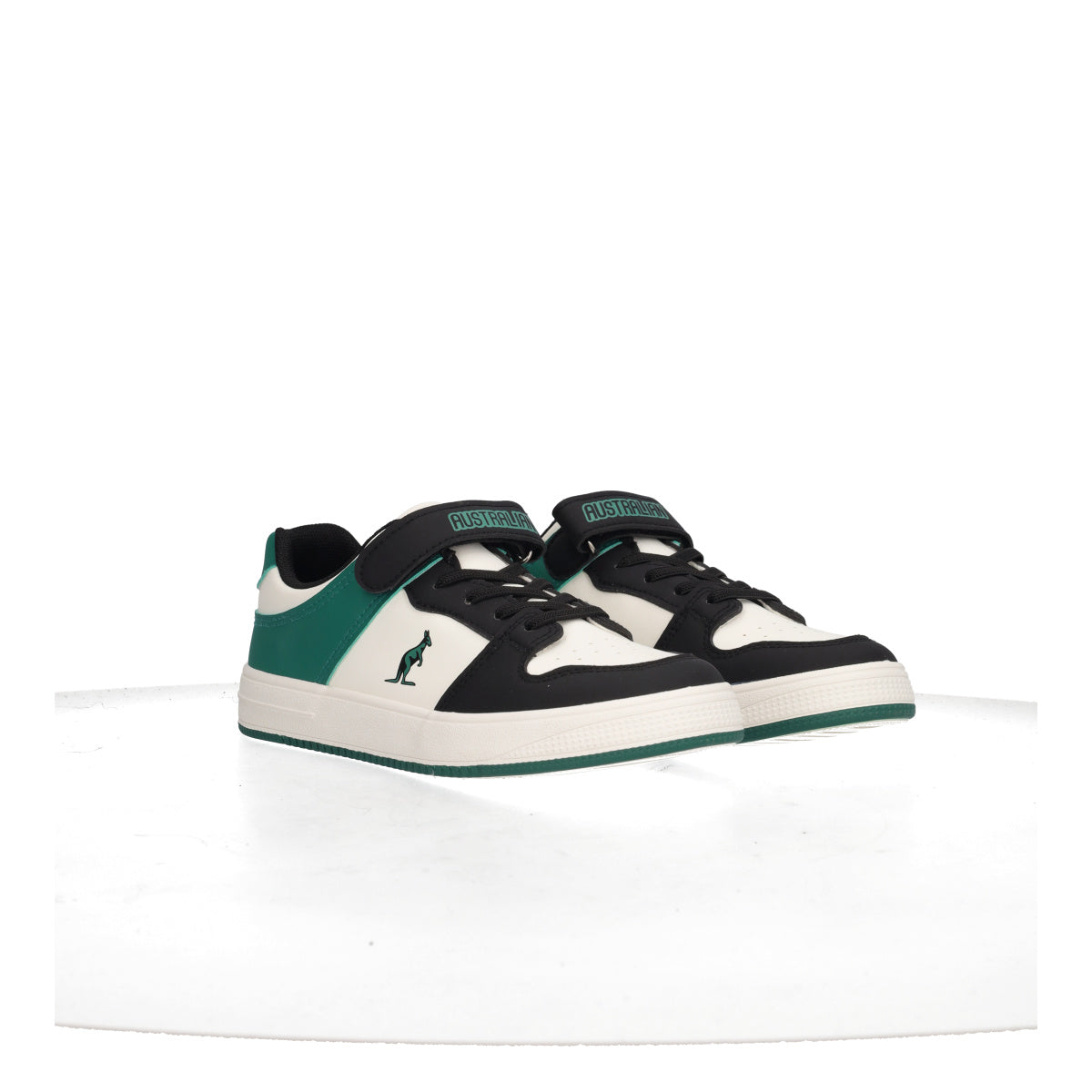 Sneakers Junior Bianche e Verdi