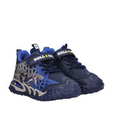 VELOCIRAPTOR Sneakers Bambino Blu con Luci