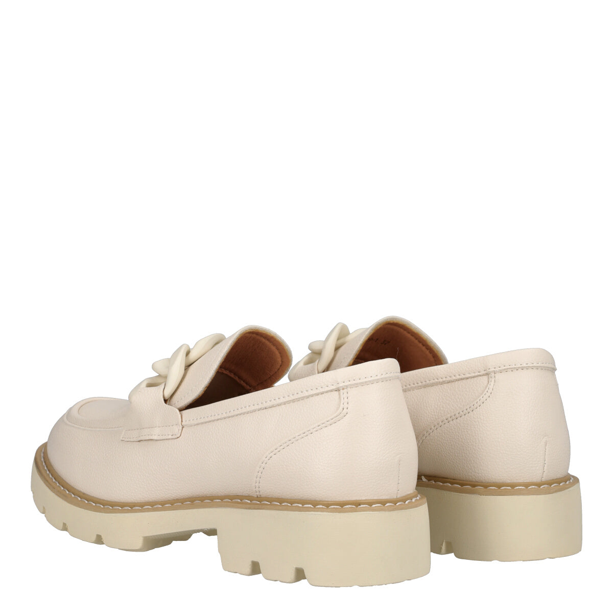 Mocassino Donna Beige