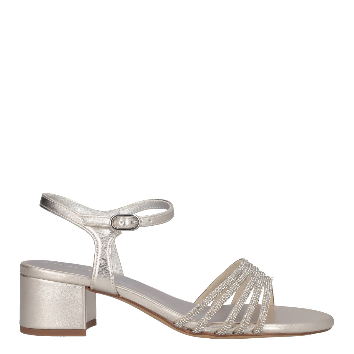 Sandali con Tacco Donna Argento