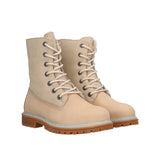 RIVER 2 Polacchi Donna Crema In Pelle