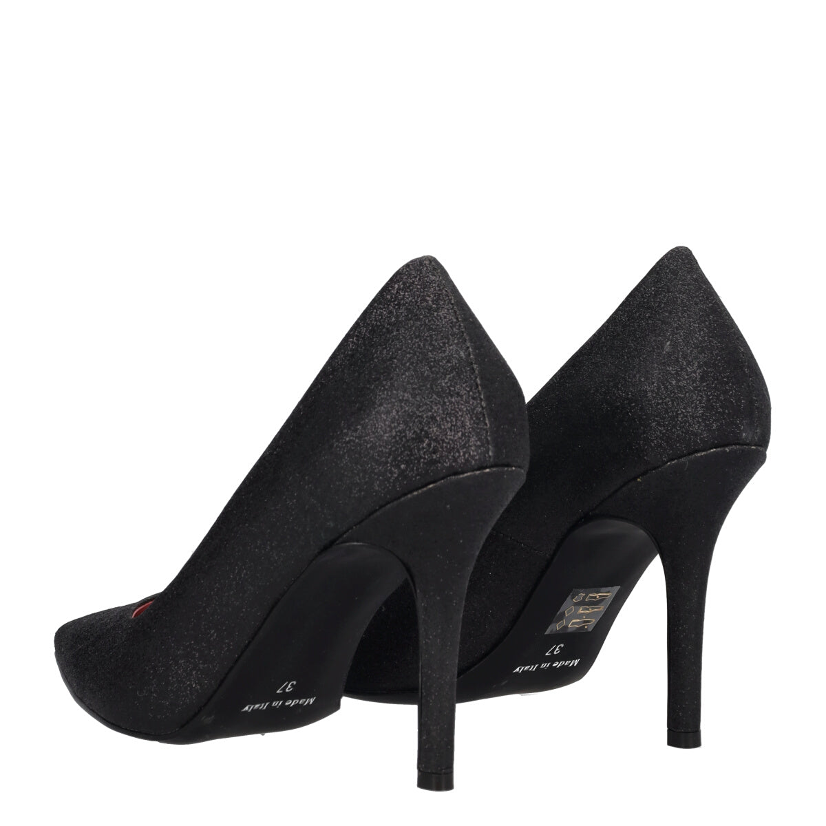 Décolleté Donna Nere Glitter