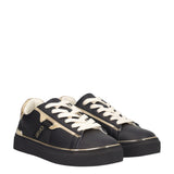 KIKI 04 Sneakers Donna Nere e Oro