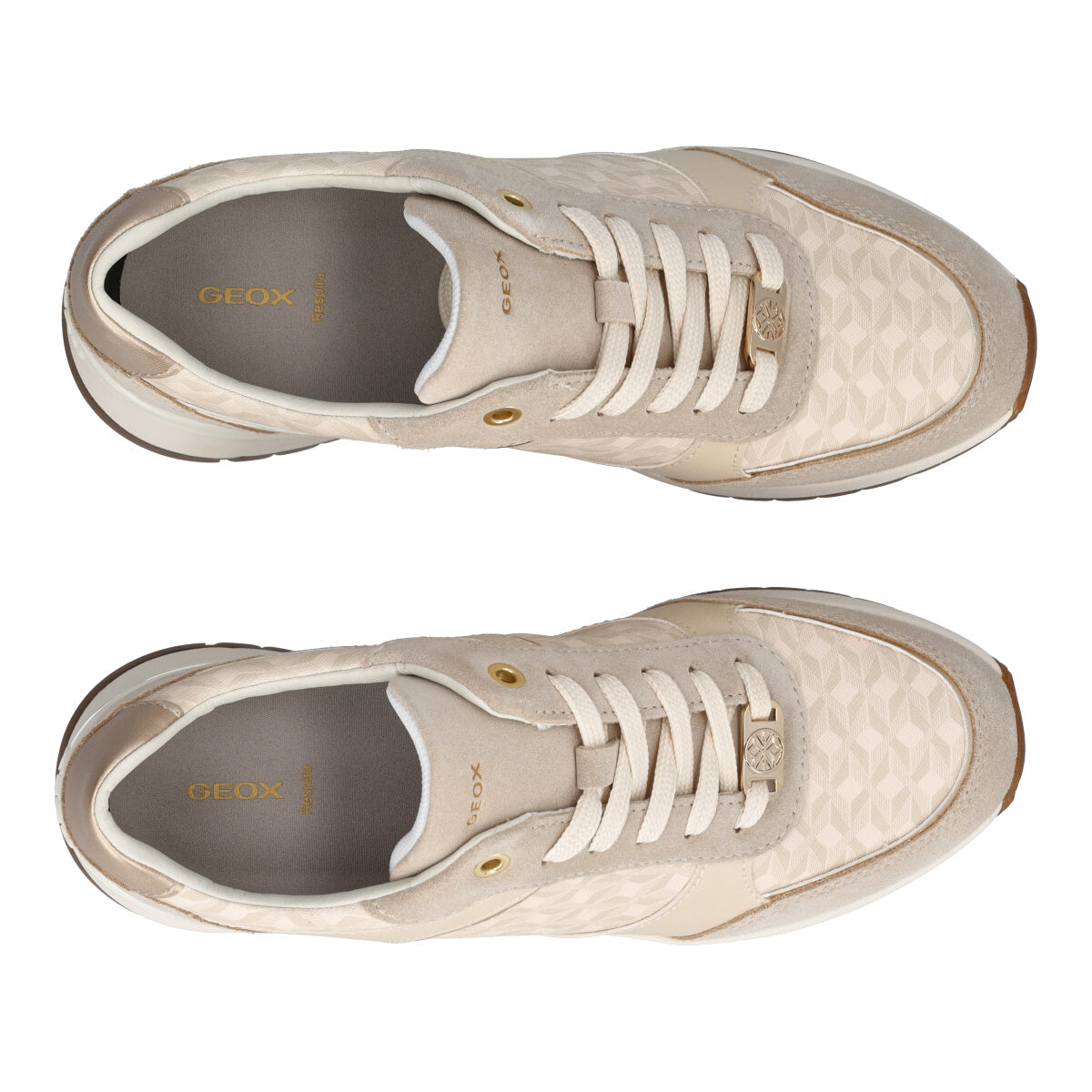 DESYA Sneakers Donna Beige