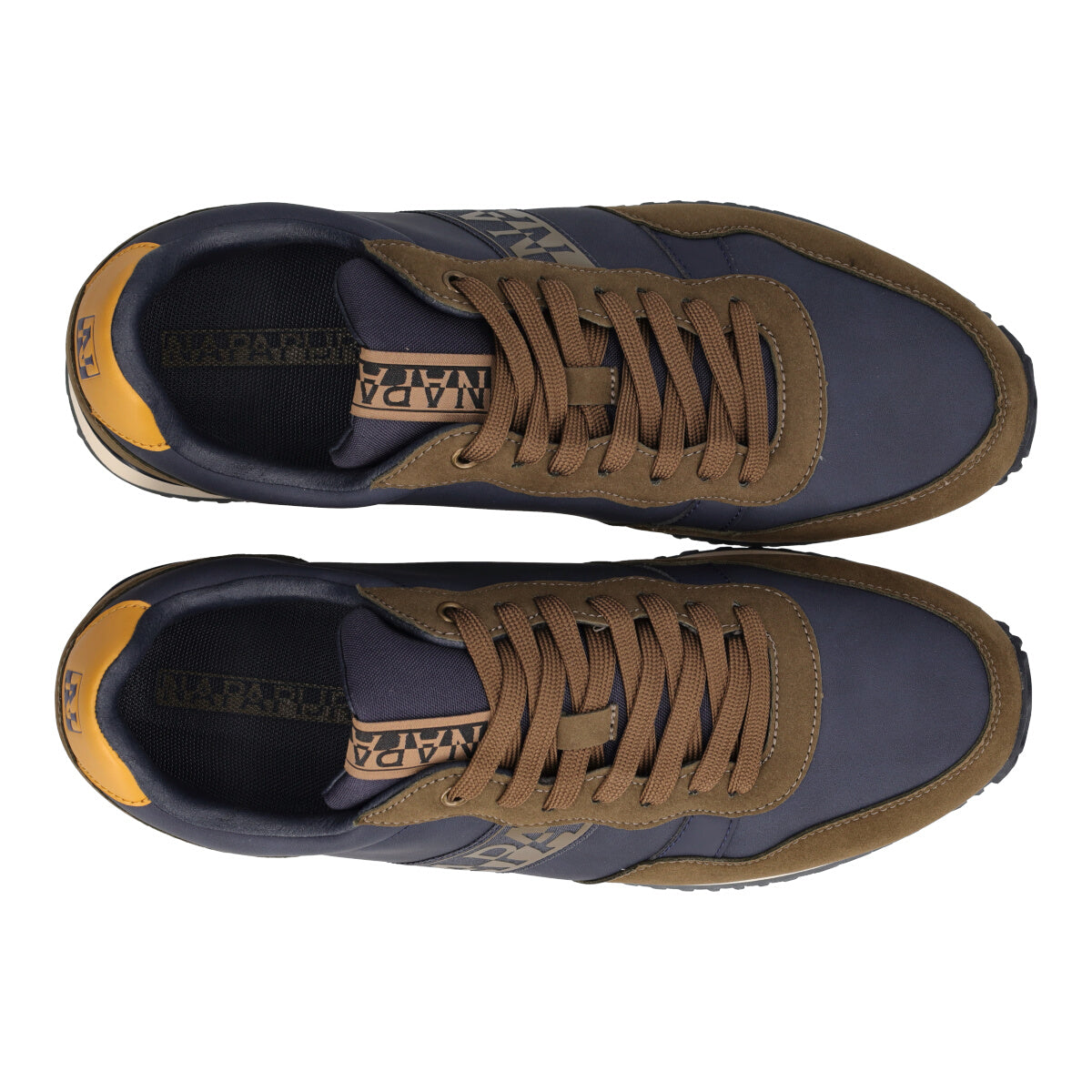 COSMOS 01 Sneakers Uomo Blu e Marroni