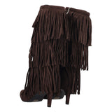 Stivale Donna Marrone