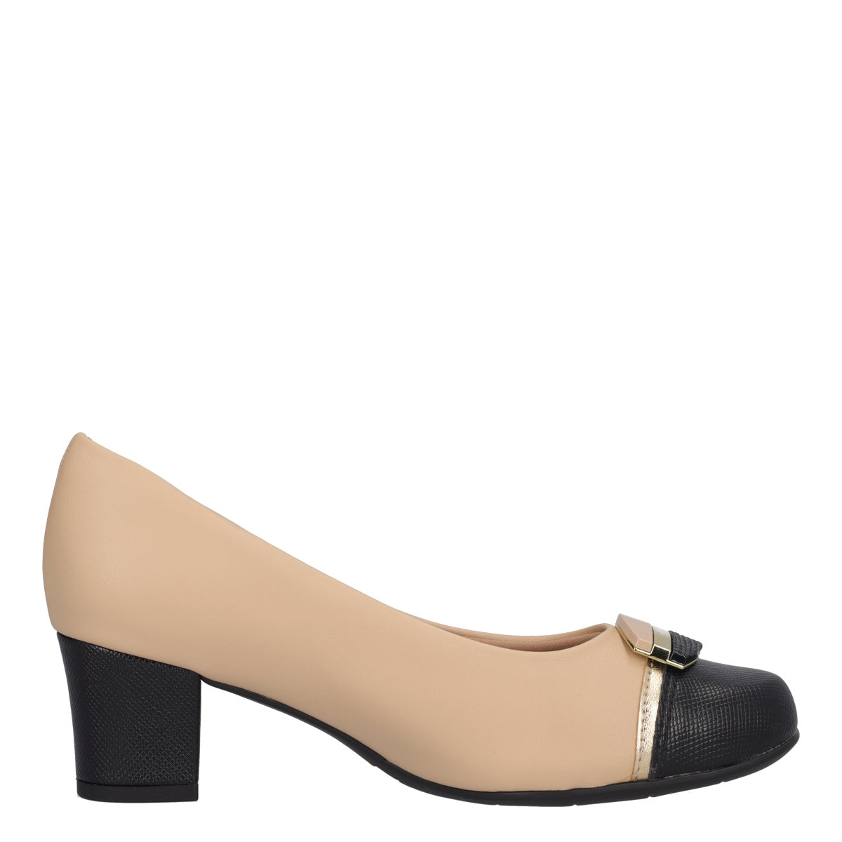 Decolleté Donna Comfort Beige e Nere