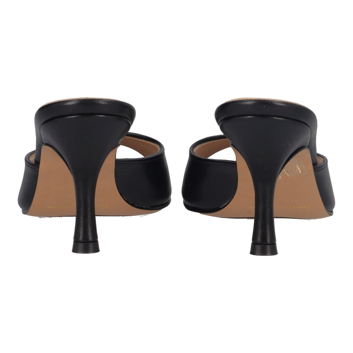Sandalo con Tacco Donna Neri
