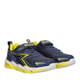 Sneakers Bambino Blu e Gialle con Luci