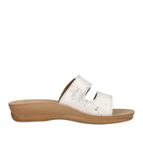 Ciabatte Donna Bianche e Argento