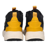 T-REX MID Sneakers Alte Bambino Nere e Gialle