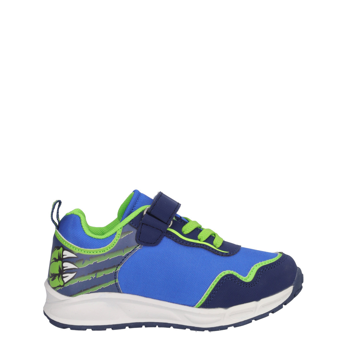 Sneakers Bambino Dinosaur Blu con Luci