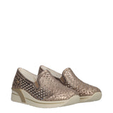 Slip-on Donna Bronzo Metallizzato