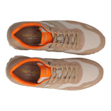 Sneakers Uomo Beige e Arancio