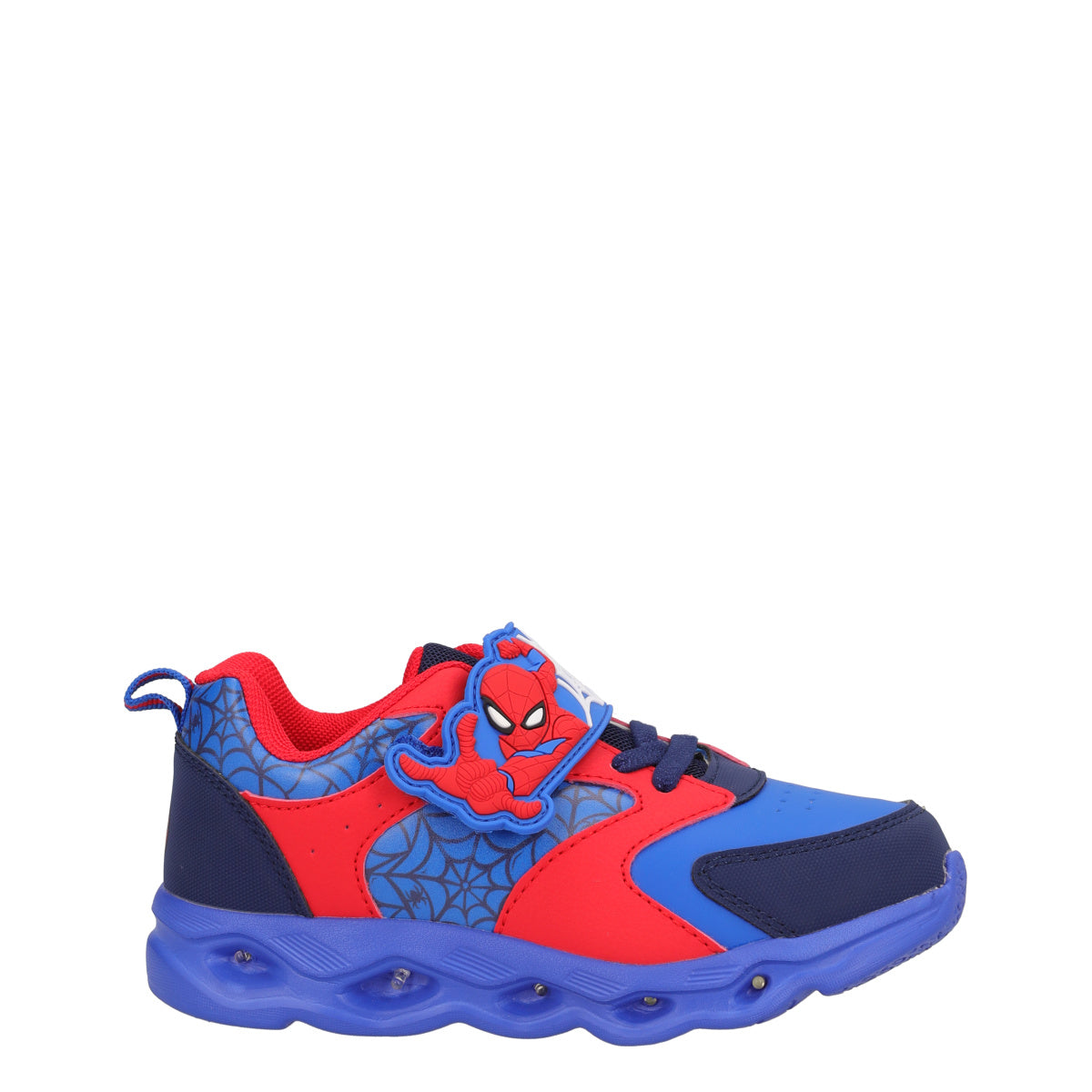 Sneakers Bambini Rosse e Blu - Spiderman con Luci