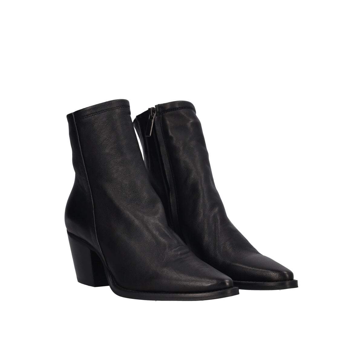 Stivaletti Donna Neri in Pelle