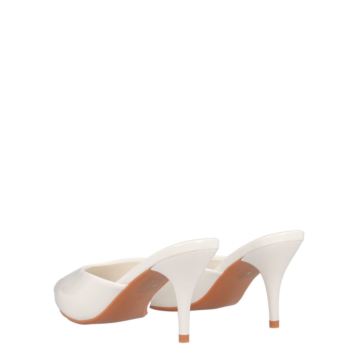 Ciabatta con Tacco Donna Bianche