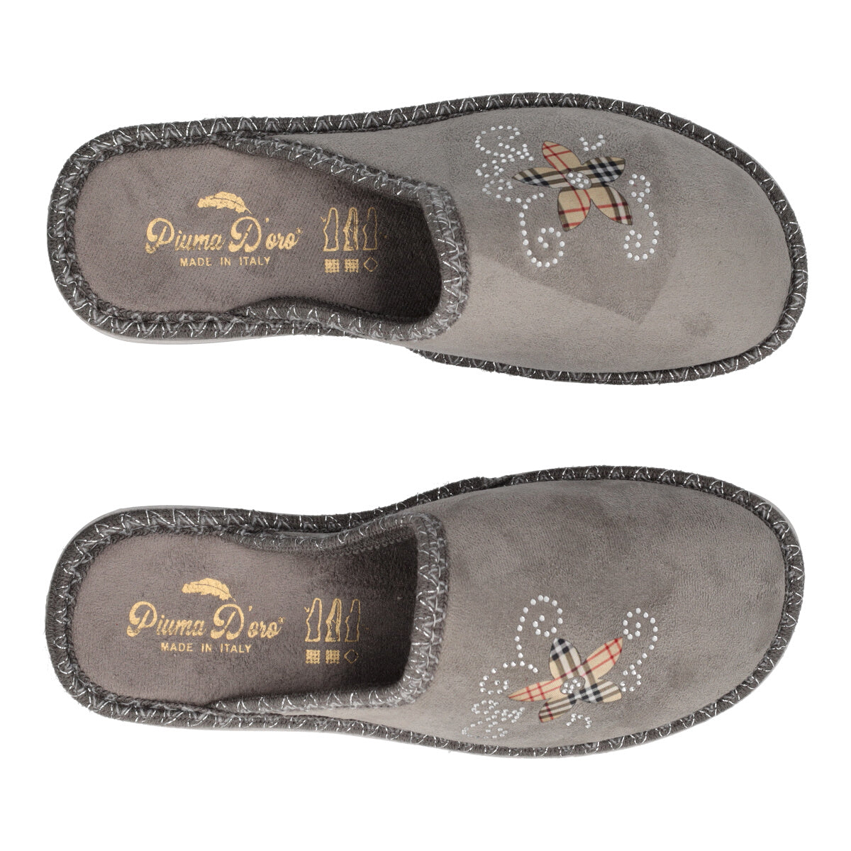 Ciabatte Casa Donna Grigie
