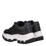 BERRETT2 Sneakers Donna Nere e Bianche