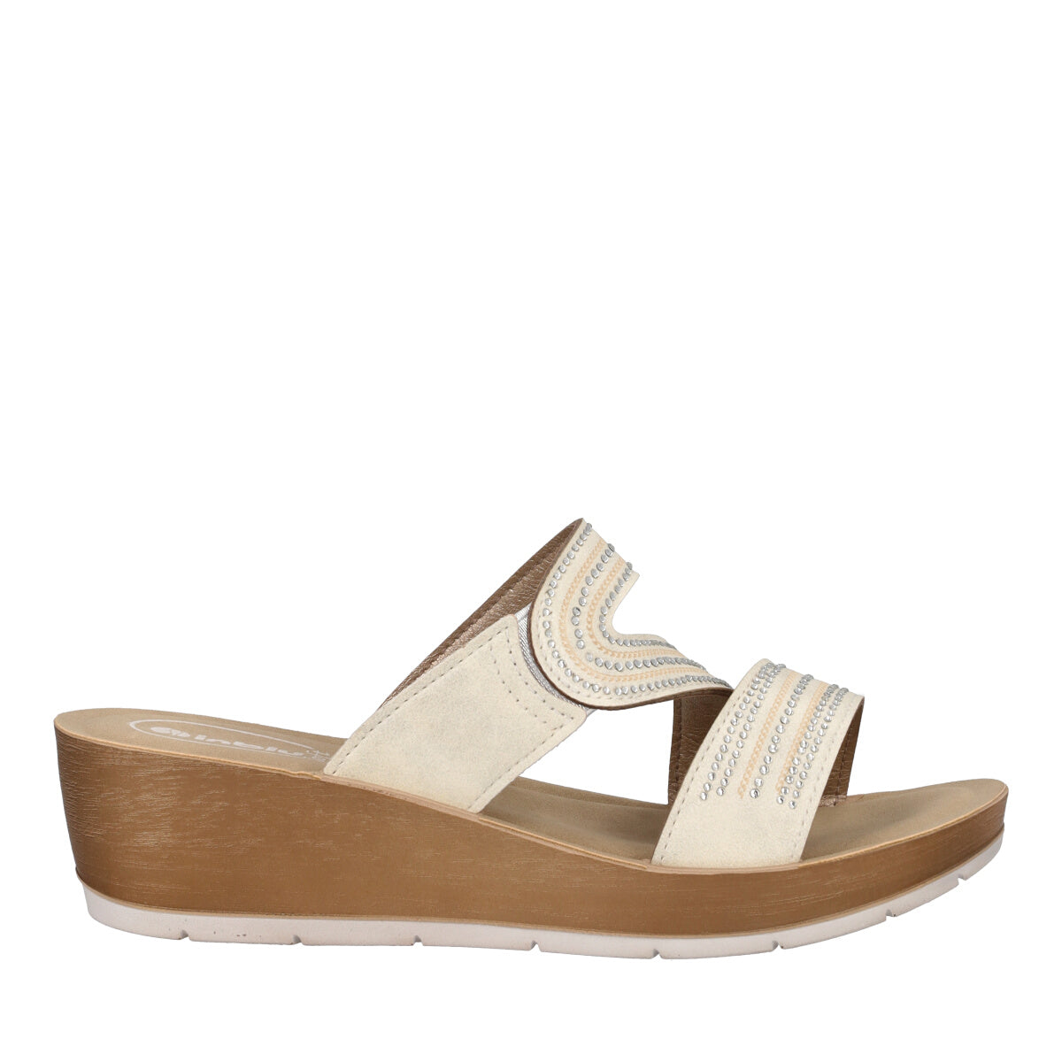 Ciabatte Donna Bianche e Beige