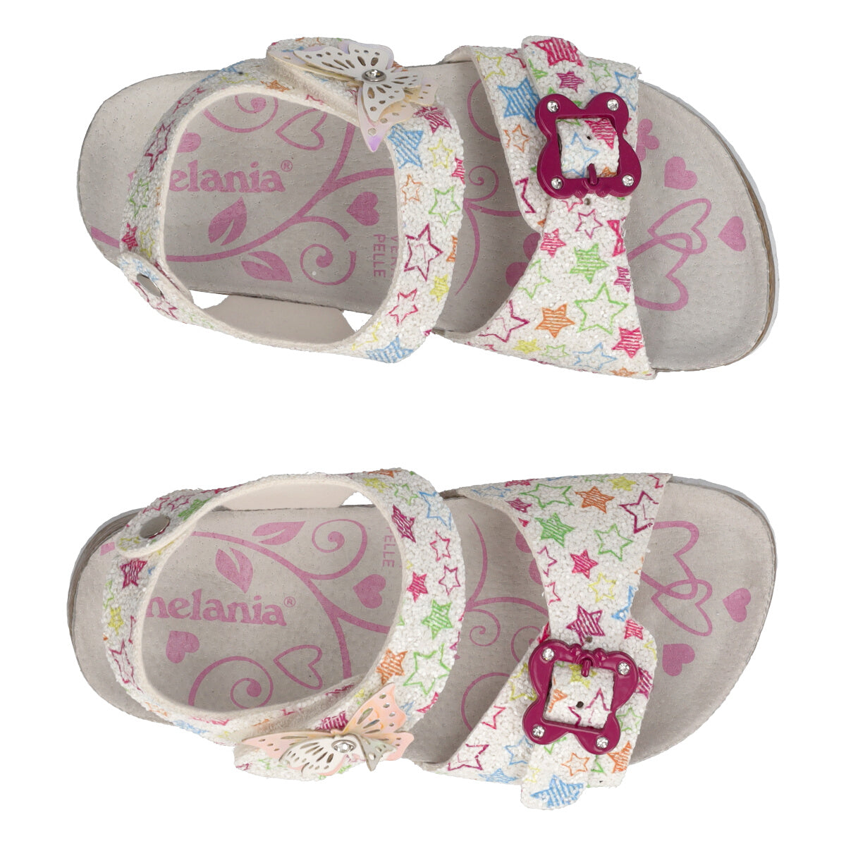 Sandali Bambina Multicolor Farfalle