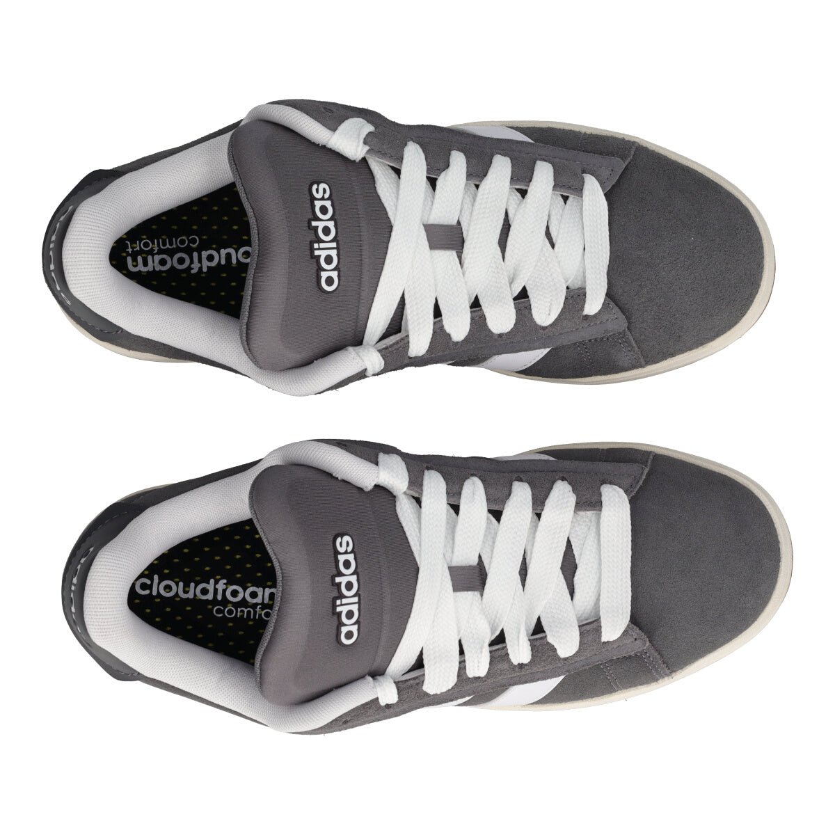 GRAND COURT ALPHA Sneakers Uomo Grigie e Bianche
