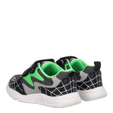 FLUID Sneakers Bambino Nere e Verdi