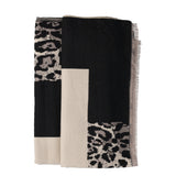 Stola Donna Nera e Beige