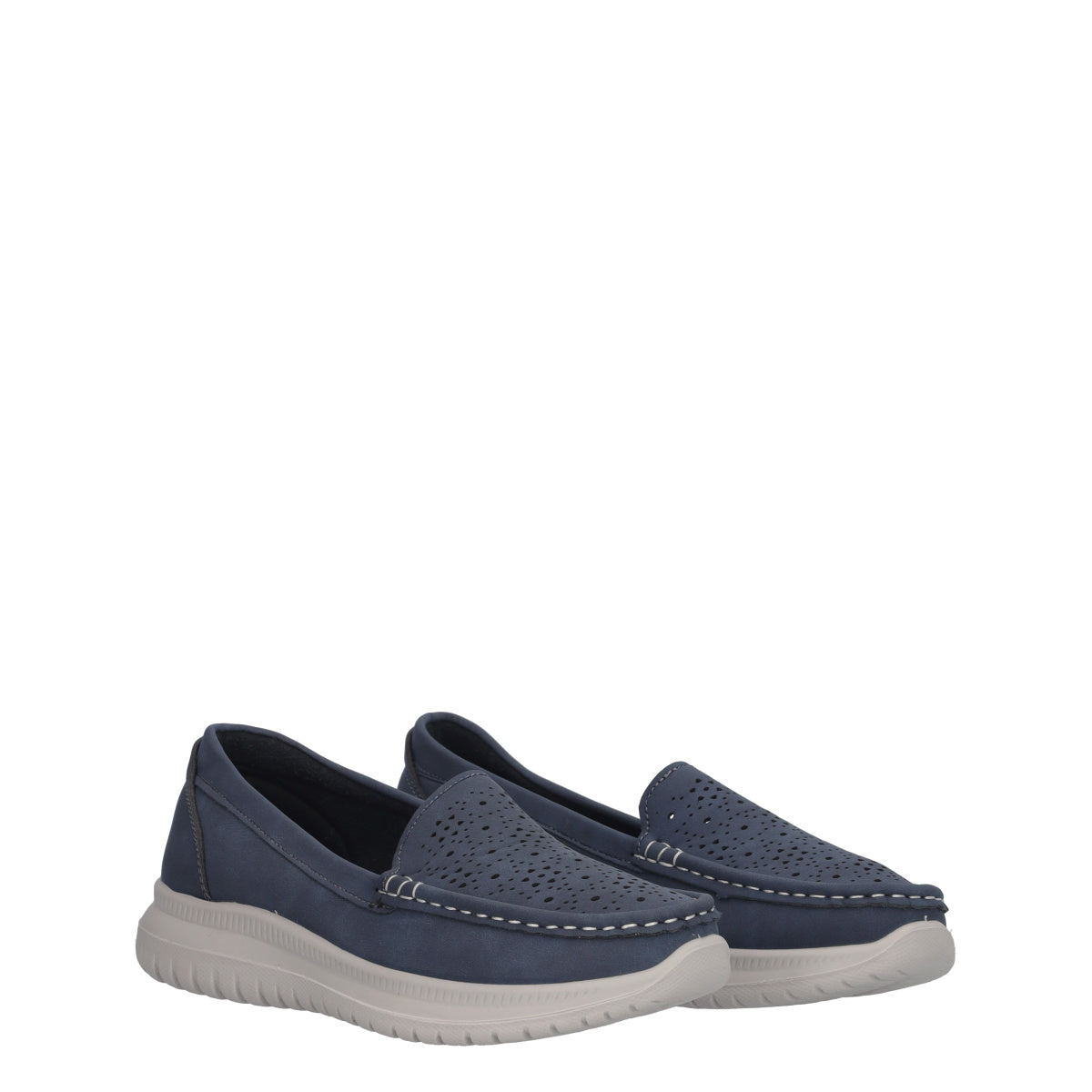 Mocassini Donna Blu