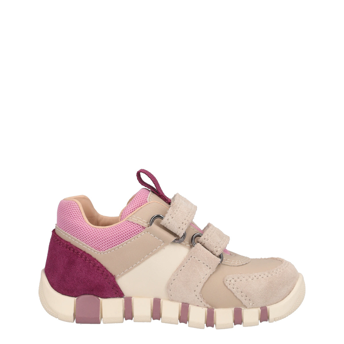 IUPIDOO Sneakers Bambina Beige e Rosa