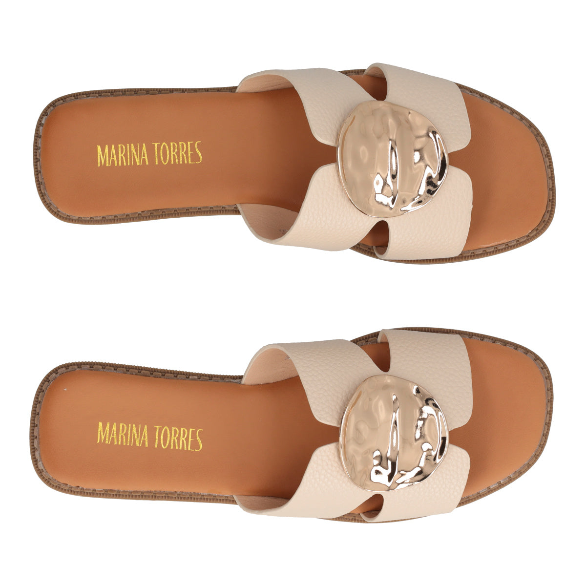 Ciabatte Donna Beige