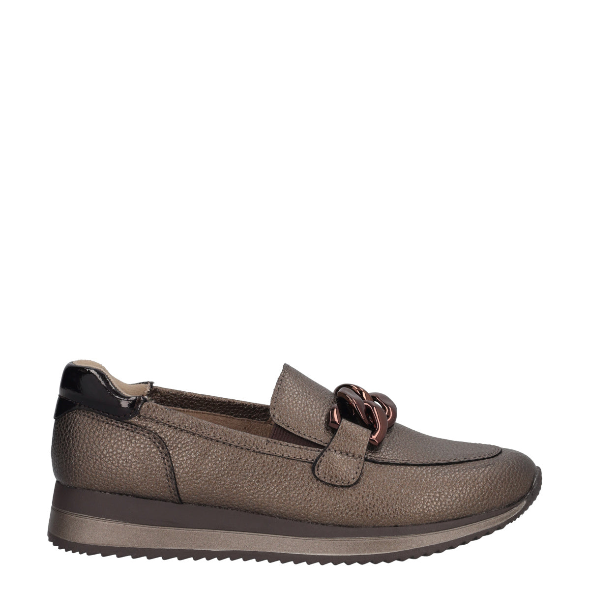 Mocassini Donna Bronzo
