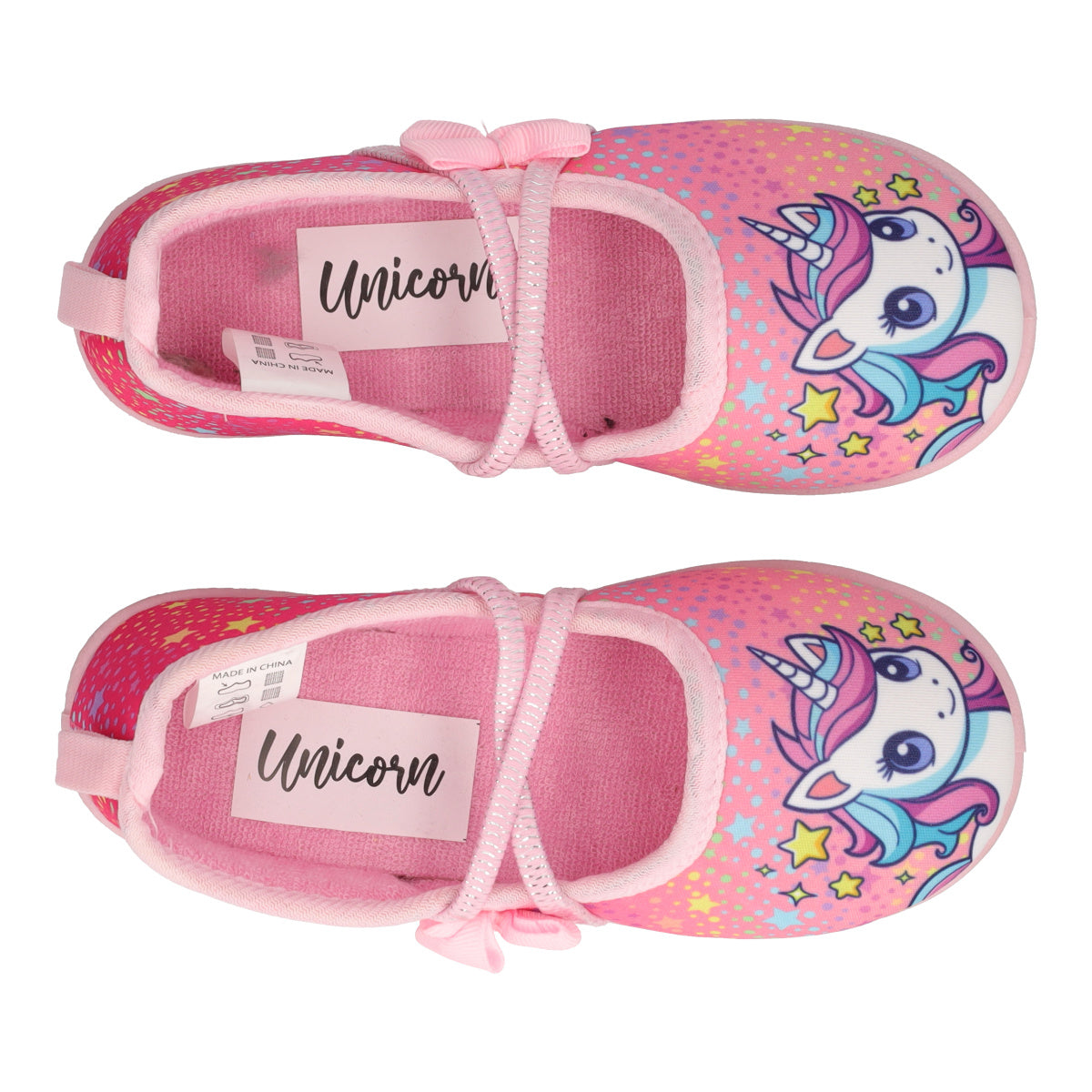 Pantofole Bambina Rosa - Unicorns