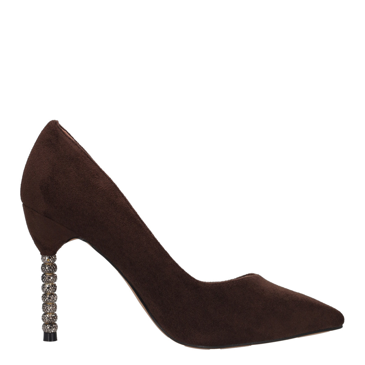 Décolleté Donna Marroni Tacco 10 cm