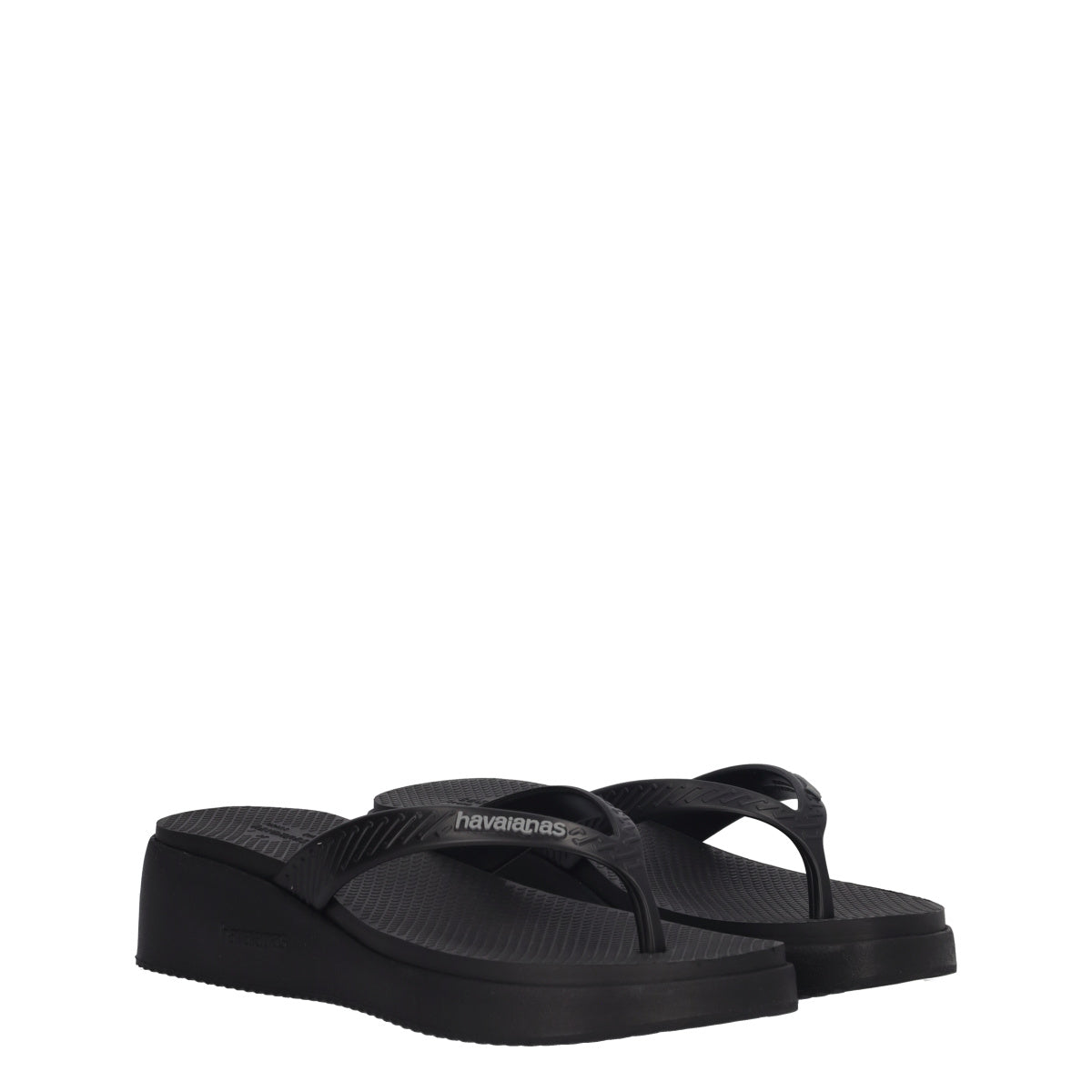 HIGH PLATFORM Infradito Donna Nere