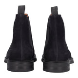 PONCHO - Stivaletti Uomo Blu in Pelle