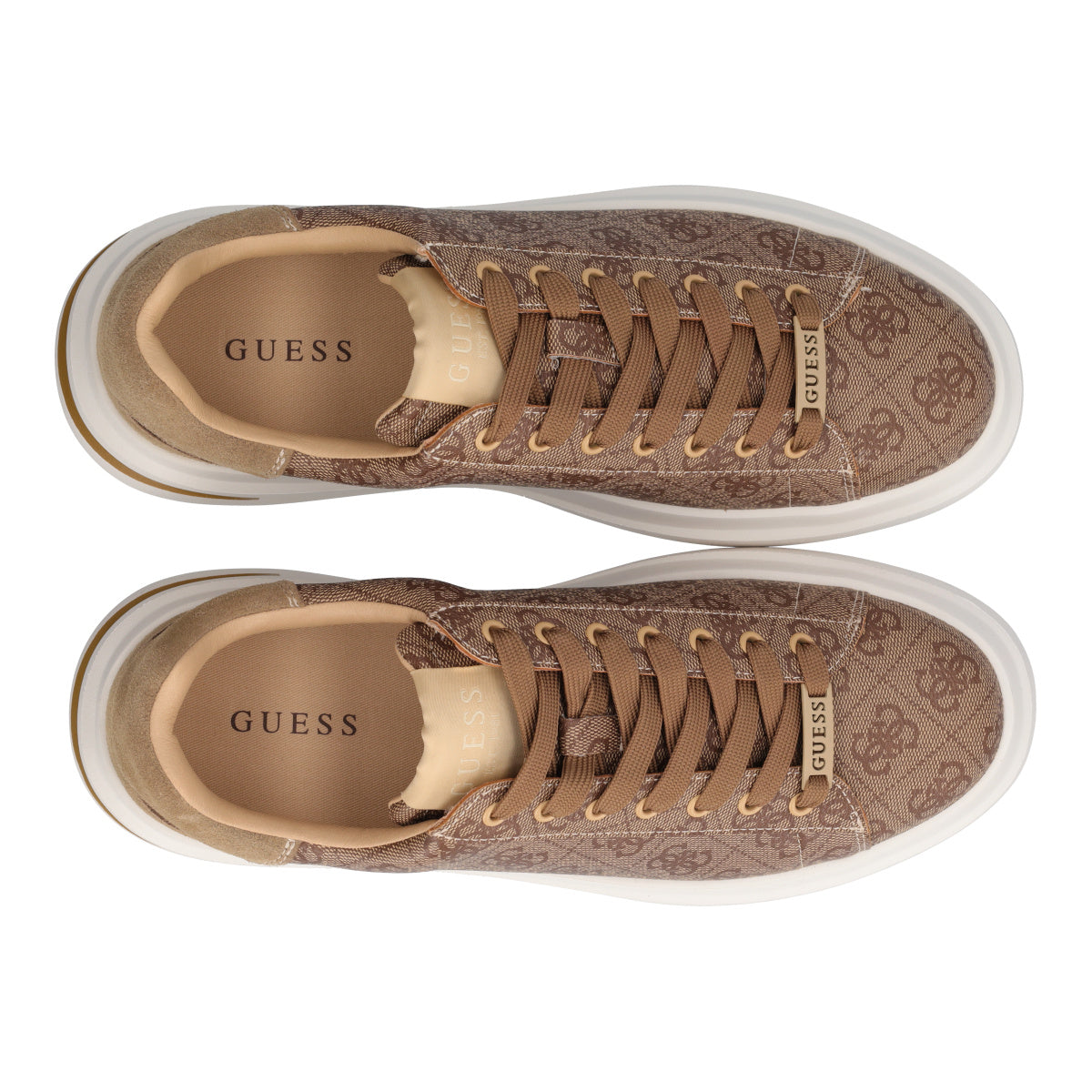 ELBA Sneakers Uomo Beige e Marroni