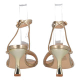 Sandali con tacco Donna Oro