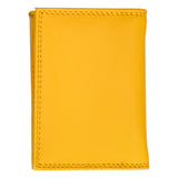 Porta carte Uomo Giallo in Pelle