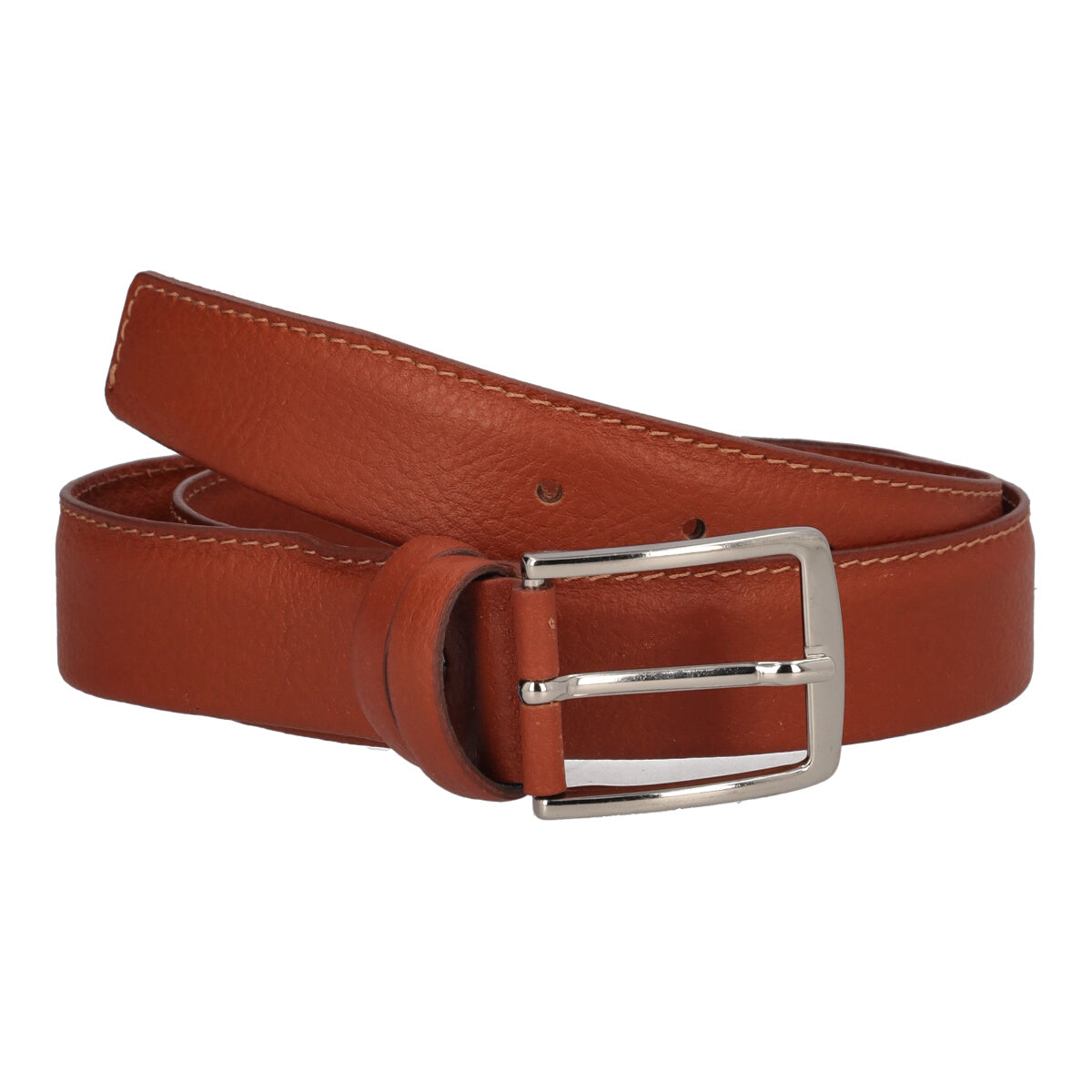 Cintura Uomo Ruggine Vitello